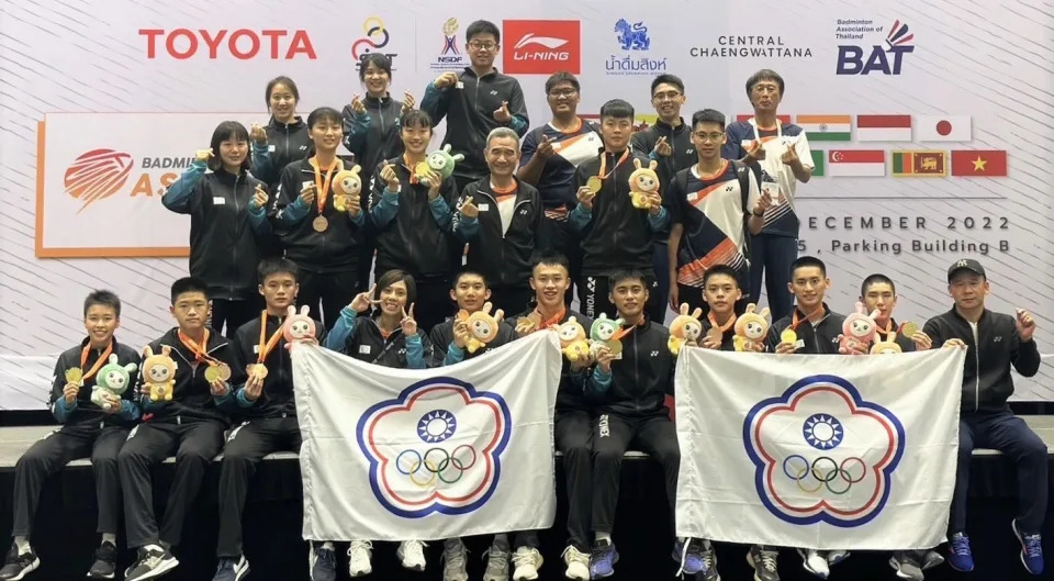 本屆參賽國中金牌數與獎牌數台灣排名第一。官方提供