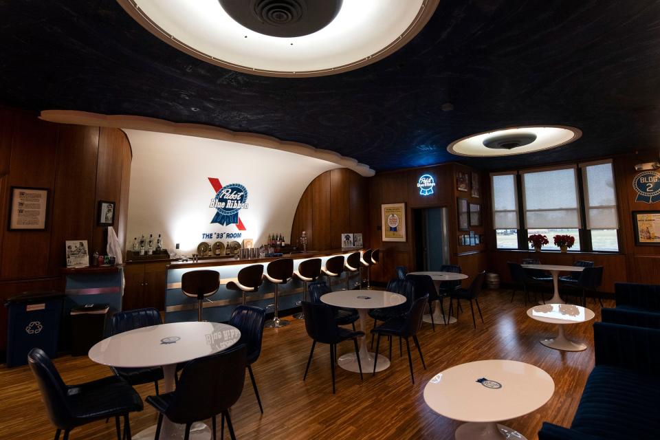 The interior of The 33 Room bar located inside the old Pabst brewery in Peoria Heights on Dec. 15, 2021.
