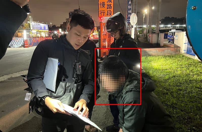 警方準備逮捕林男。（圖／翻攝畫面）