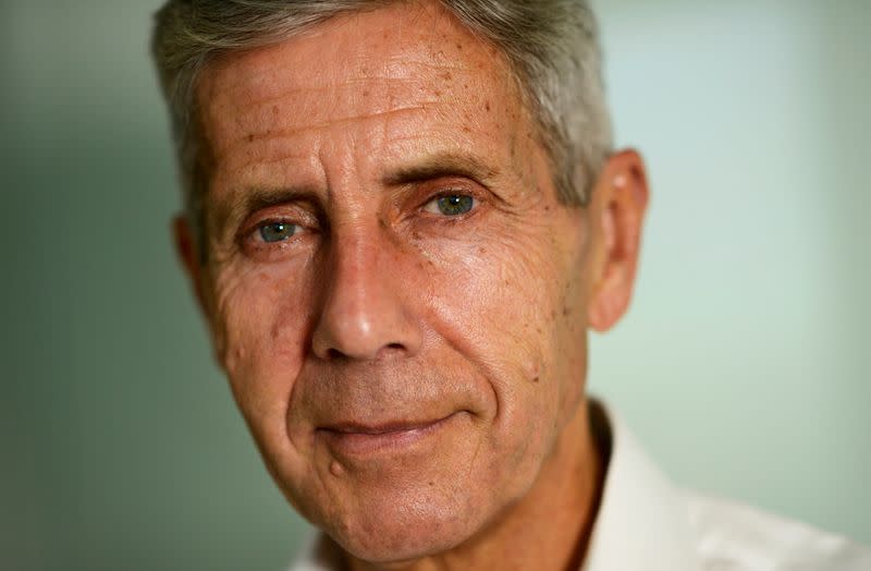 FILE PHOTO: Stuart Rose, the chairman of Britain Stronger in Europe campaign poses for a portrait at their offices in central London