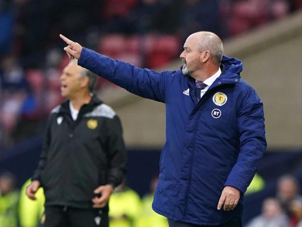 Scotland manager Steve Clarke wants to see a return to form (PA)