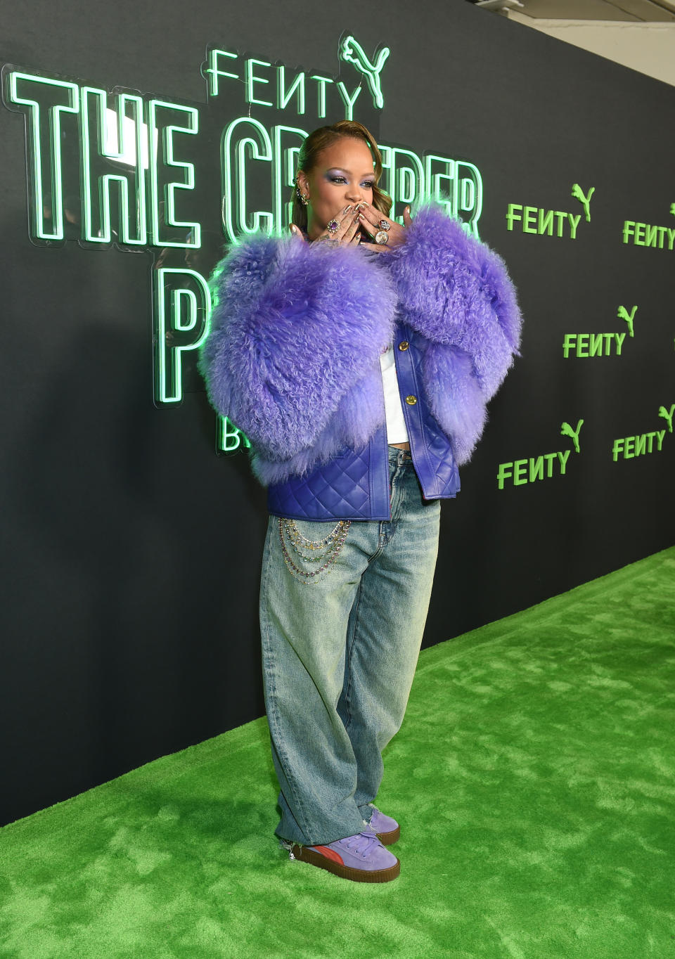 Rihanna at the Fenty x Puma Creeper Phatty Launch Party 