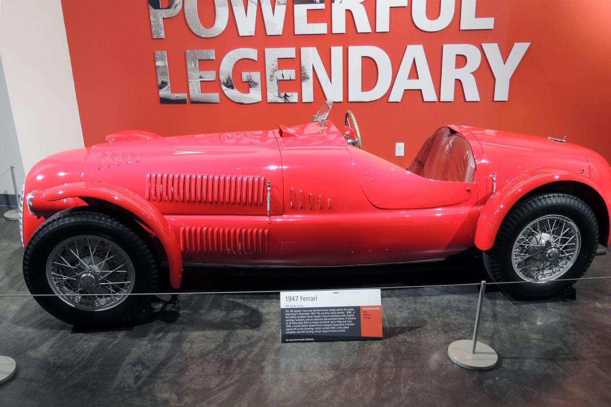 1947 ferrari 166 spyder corsa