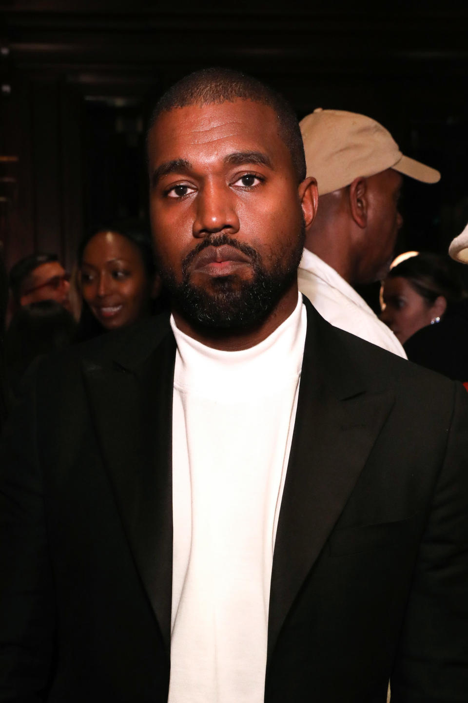 Kanye West Wearing Suit