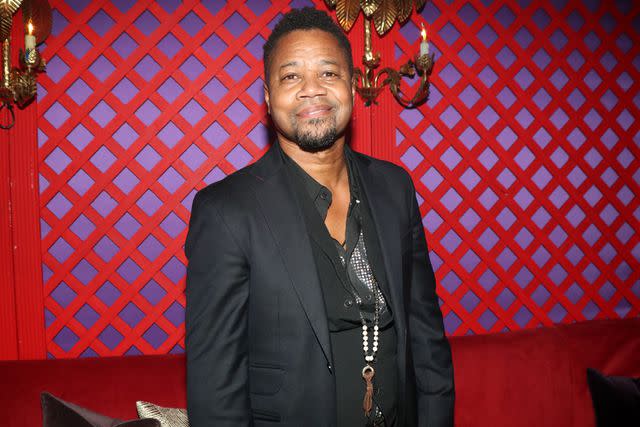 <p>Johnny Nunez/FilmMagic</p> Cuba Gooding Jr. on June 12, 2023