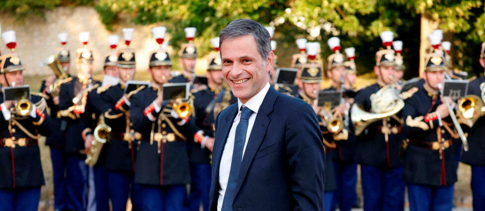 L'appétit du géant du transport maritime ne s'arrête pas là puisque Rodolphe Saadé est également en lice pour la reprise de M6.  - Credit:LUDOVIC MARIN / POOL / AFP