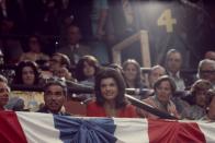 <p>Having largely retired from public life, and avoided any participation in politics for close to a decade, Jackie stunned onlookers when she attended the 1976 Democratic National Convention. She is pictured in the visitors' gallery.<br></p>