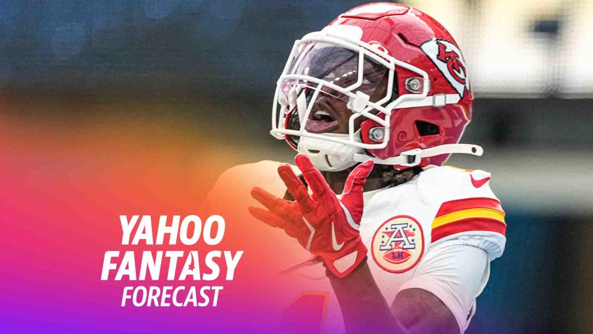 Can Xavier Worthy fill the void left by Rashee Rice? | Yahoo Fantasy Forecast