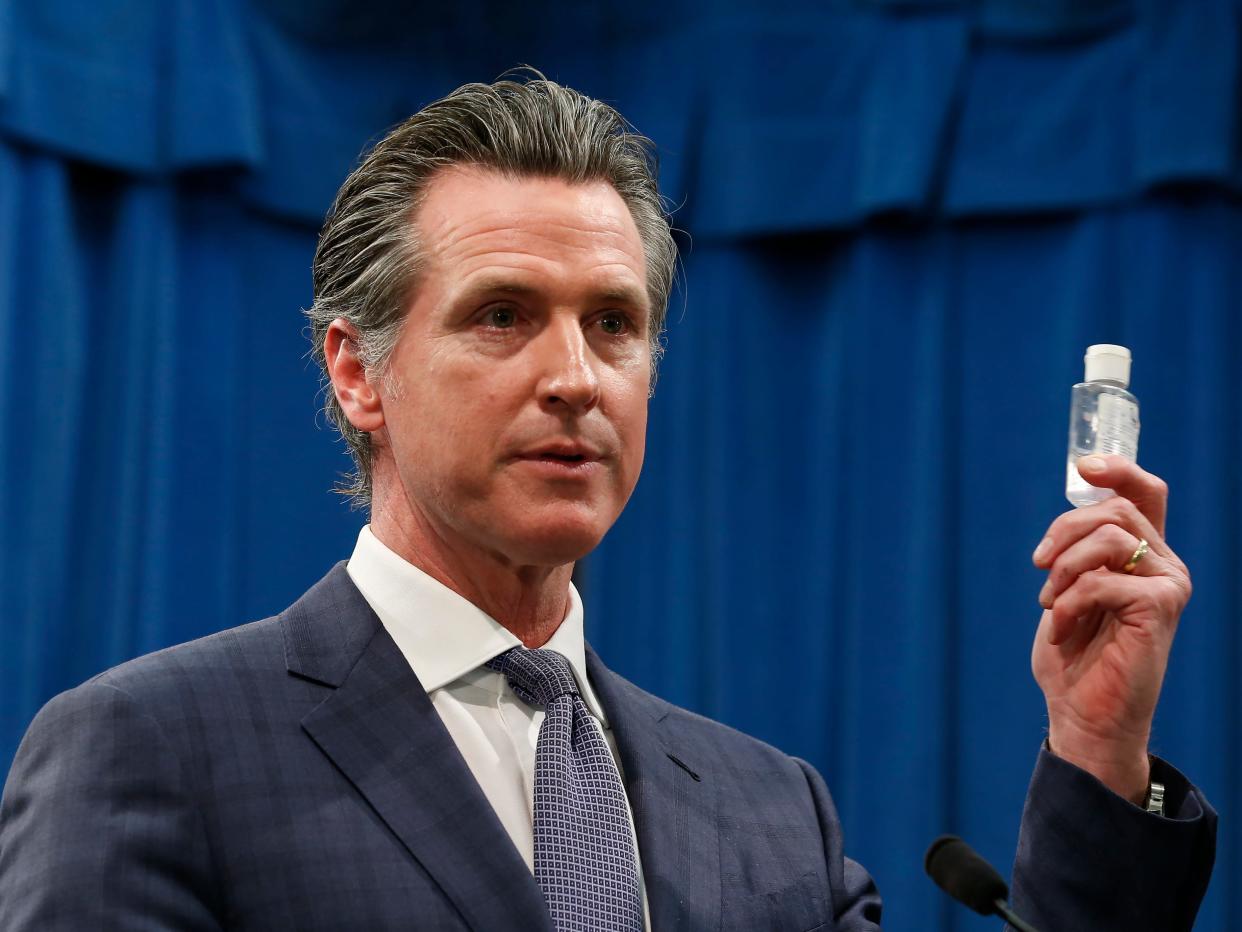 gavin newsom california coronavirus