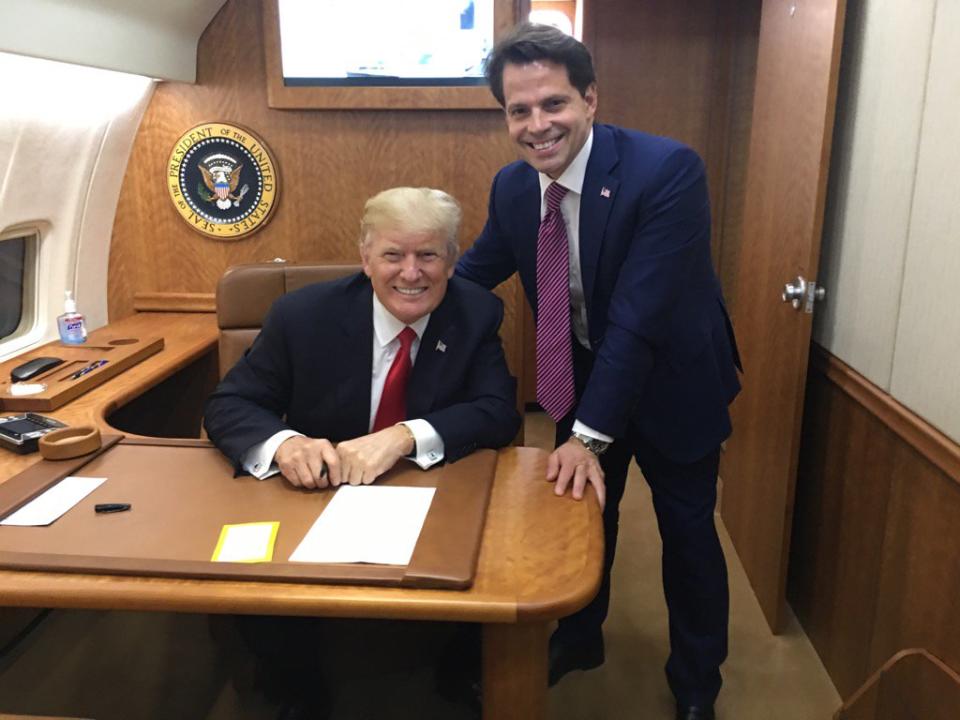 Anthony Scaramucci, ex director de comunicaciones de la Casa Blanca de Donald Trump y socio gerente de Skybridge Capital.