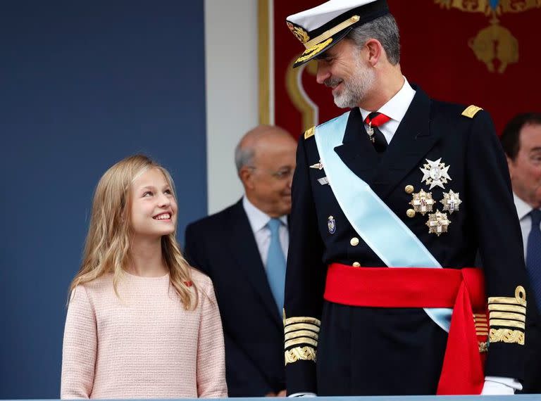 La Casa Real compartió imágenes inéditas de la princesa Leonor