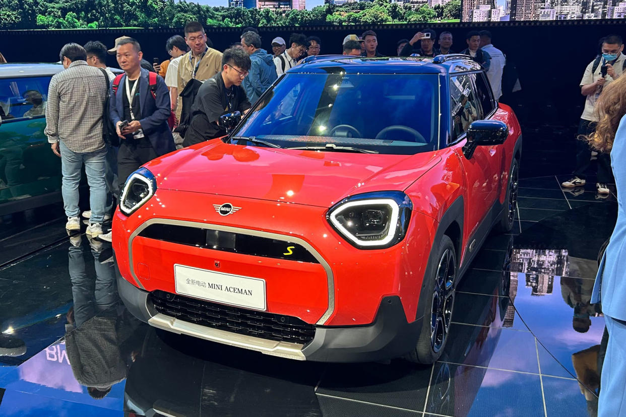 Mini Aceman Beijing motor show front quarter