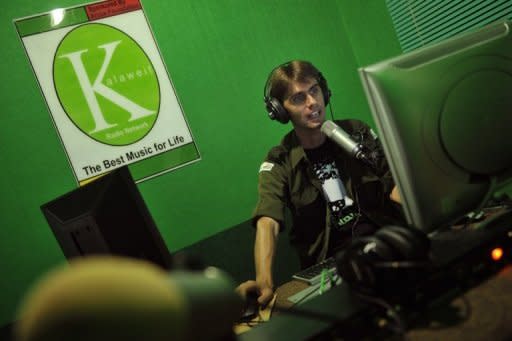 Environmentalist Aurelien Brule, who goes by the nickname Chanee, hosts his program at Radio Kalaweit in Kalimantan on Borneo island. The French national founded Radio Kalaweit in 2003 and now goes by the name of "Chanee" -- gibbon in Thai