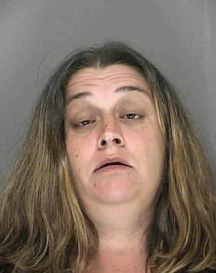 Shelly Payne, age 35, arrested for solicitation to commit prostitution.