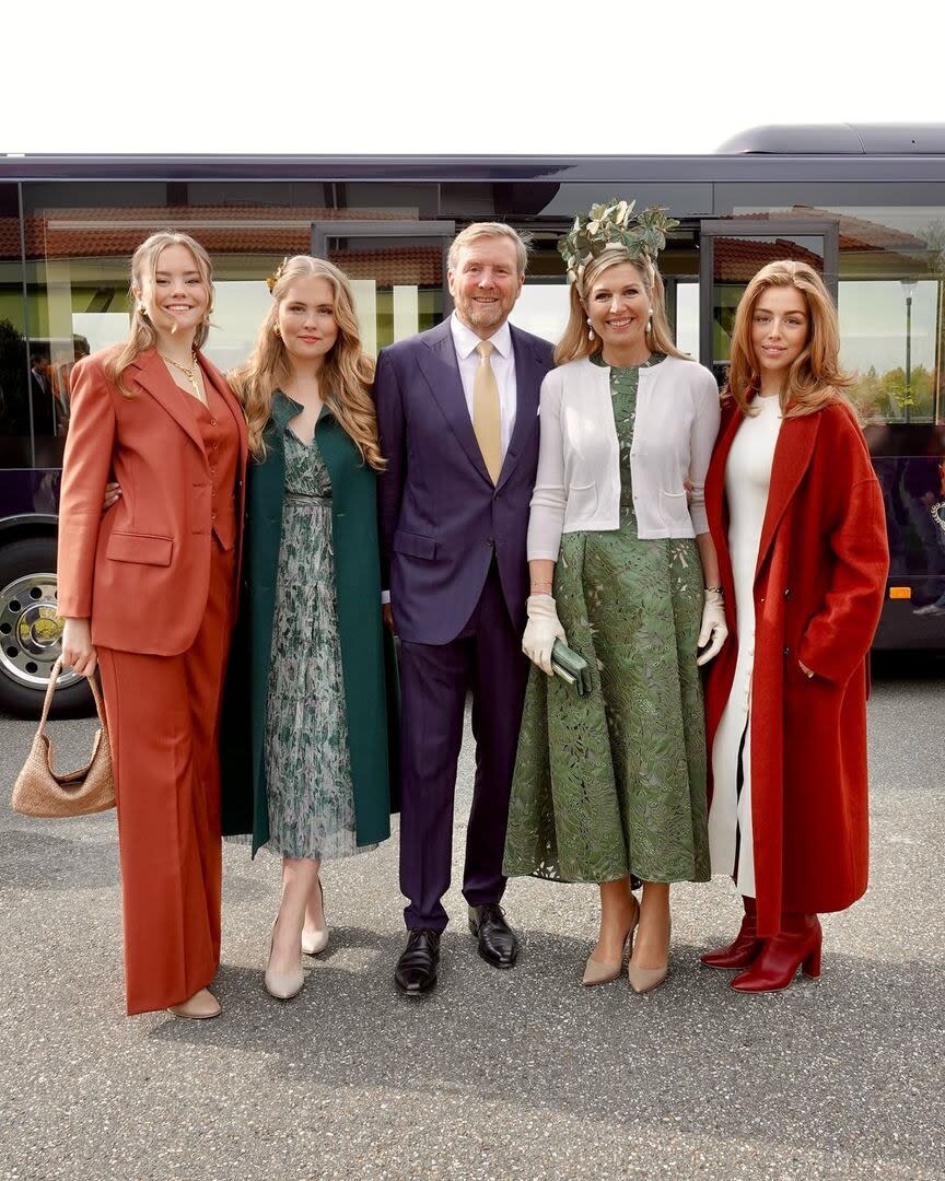 La reina Máxima junto a su familia en el Día del rey en los Países Bajos (Foto: Instagram/@koninklijkhuis)