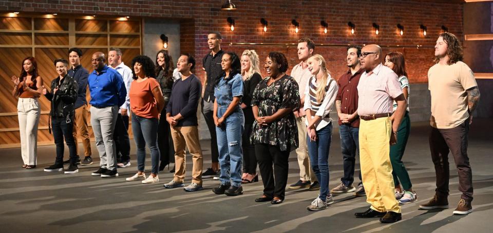 next level chef contestants in the season premiere episode of next level chef airing sunday, feb12 immediately after super bowl lvii on fox ©2023 fox media llc cr fox