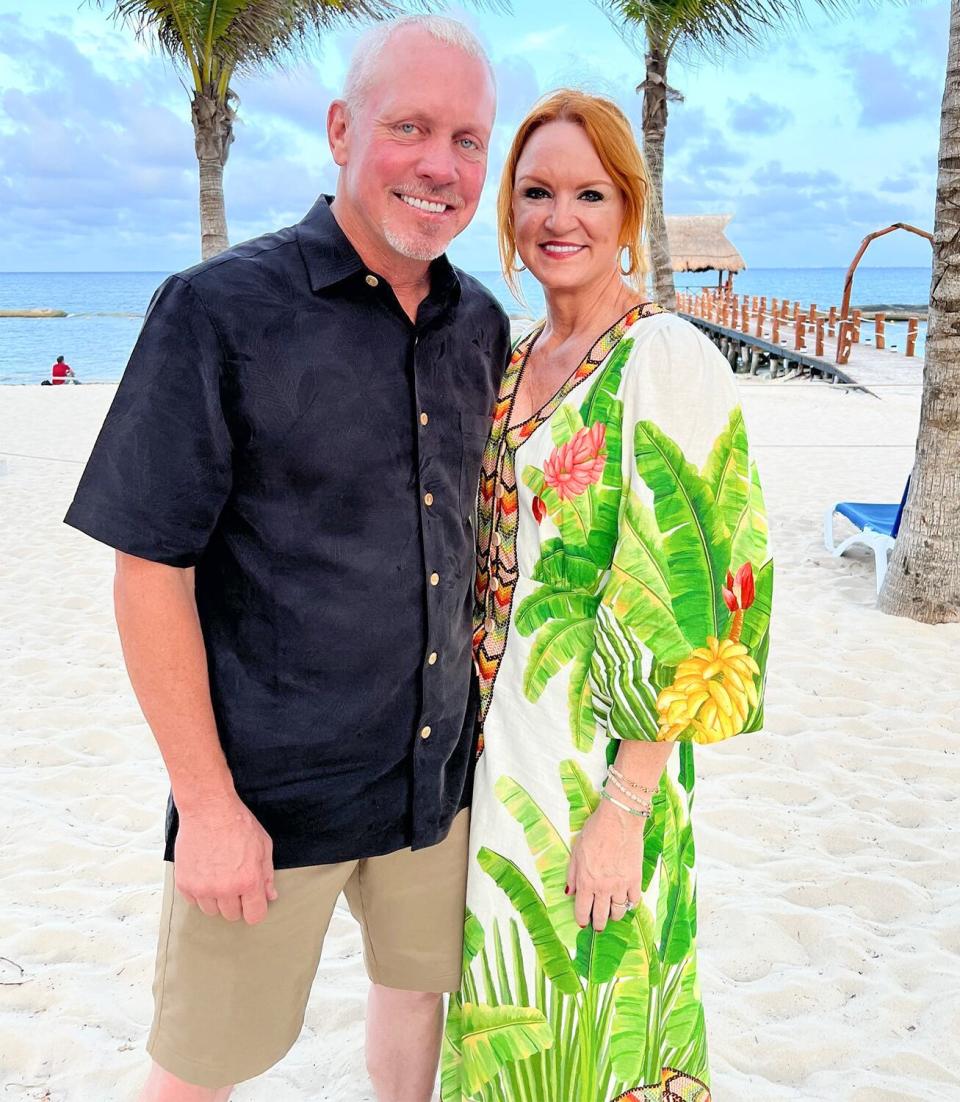 Ladd and Ree Drummond on vacation