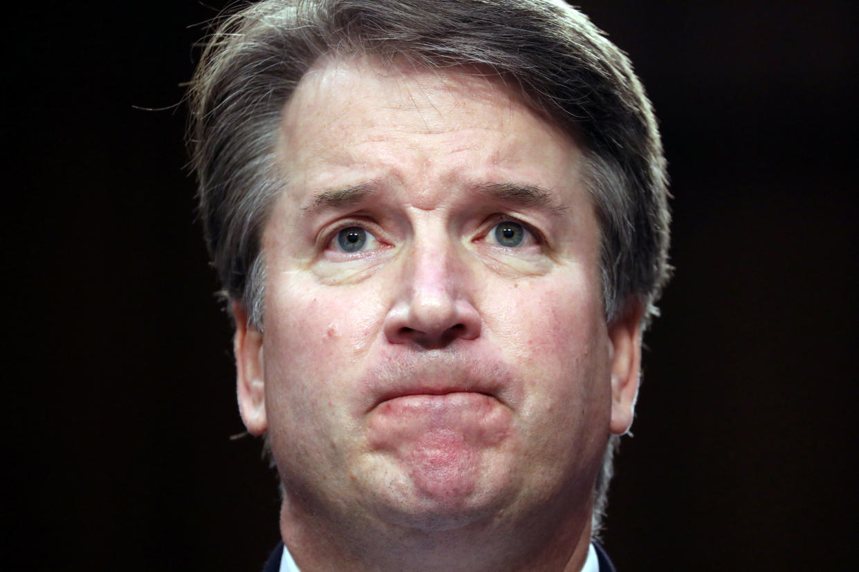 Students are calling out&nbsp;Yale Law School for its "complicity in and facilitation of federal judges&rsquo; sexual harassment of and discrimination against their clerks, particularly with regard to Judge Kavanaugh.&rdquo; (Photo: Chris Wattie/Reuters)