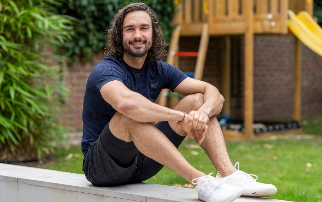 Joe Wicks: ‘Exercise neutralises everything else that is going on in my brain’ - Andrew Crowley for The Telegraph