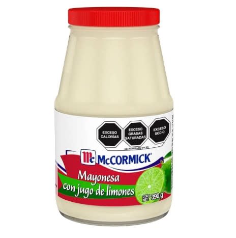 Mccormick - Mayonesa con jugo de limones, 390 gramos
