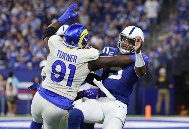 Colts' late-game heroics fall short in 29-23 OT loss to Rams in