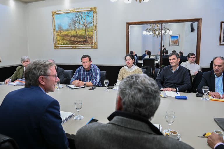 Los técnicos de las entidades plantearon los problemas del sector. Secretaría de Agricultura