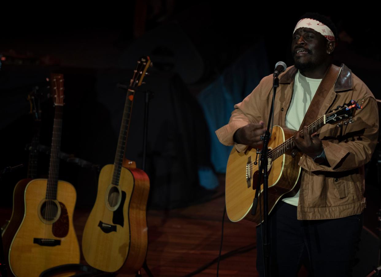 Kashus Culpepper performs at the Ryman Auditorium in Nashville, Tenn., Friday, July 26, 2024.