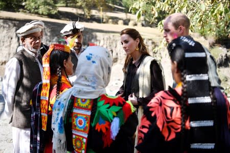 Britain's Prince William and Catherine, Duchess of Cambridge visit Pakistan