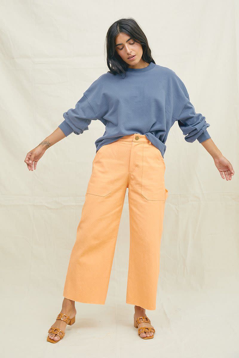 Back Beat Co. Hemp Utility Pants Tangerine