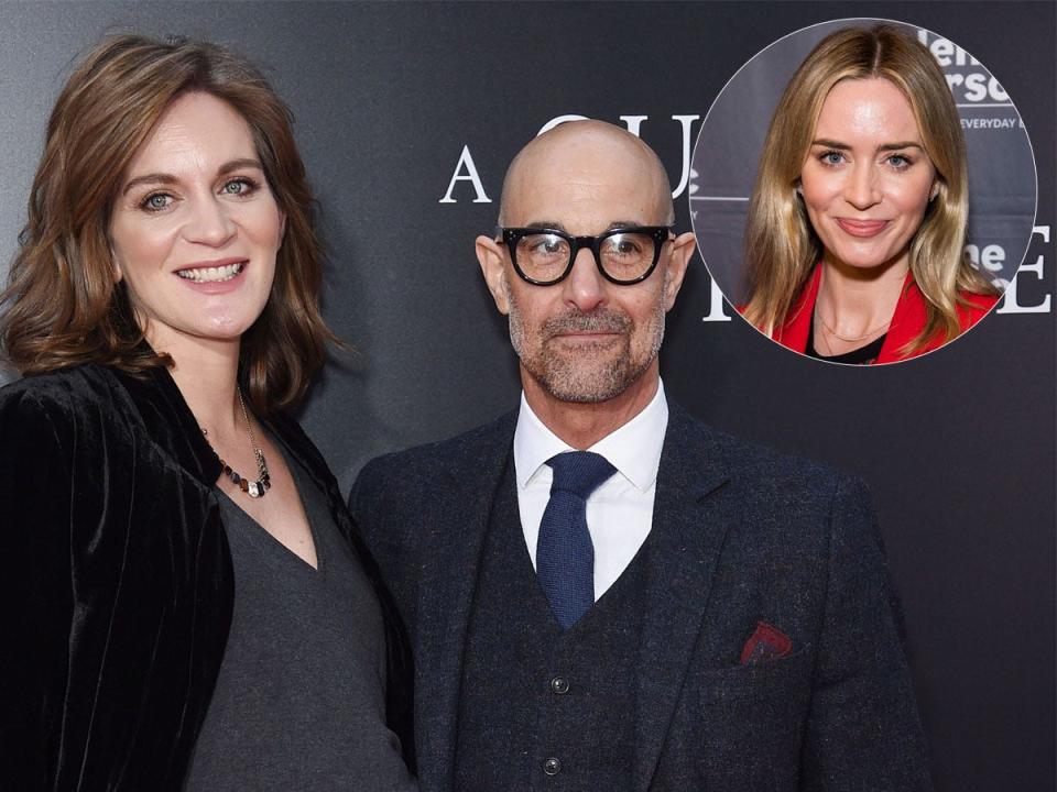 Felicity Blunt Stanley Tucci Emily Blunt