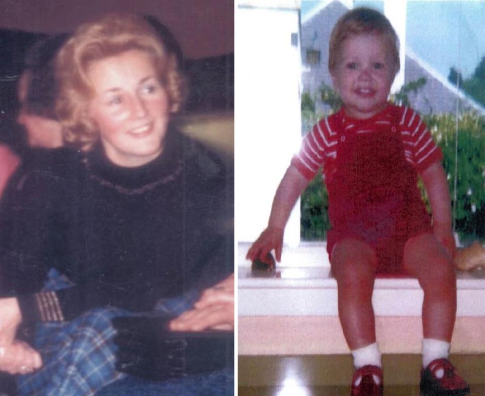 Renee MacRae and her son Andrew went missing in November 1976 (PA) (PA Media)