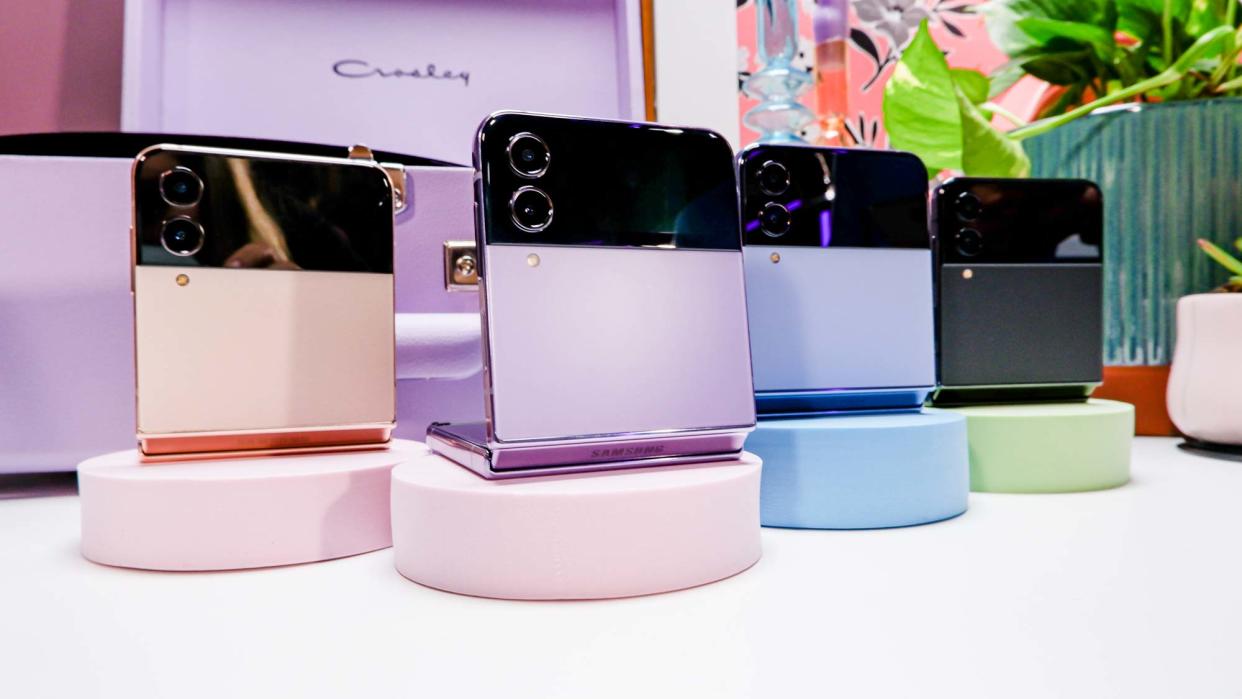  galaxy z flip 4 in all colors 