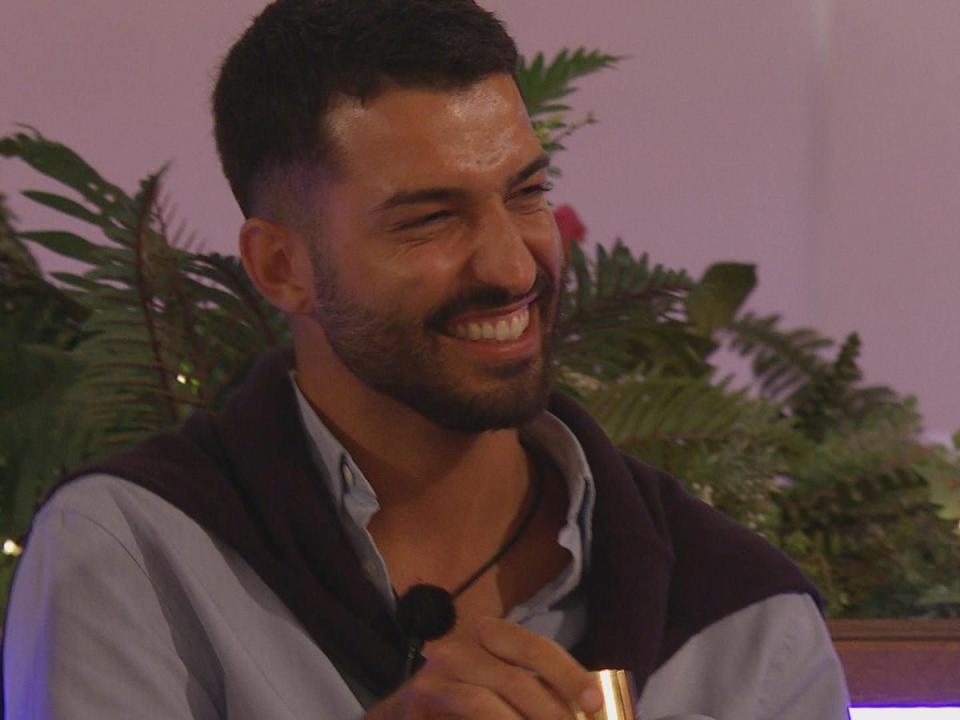 ‘Confidence is about feeling cool, calm and collected and at ease with yourself – qualities I believe Mehdi has’ (ITV)
