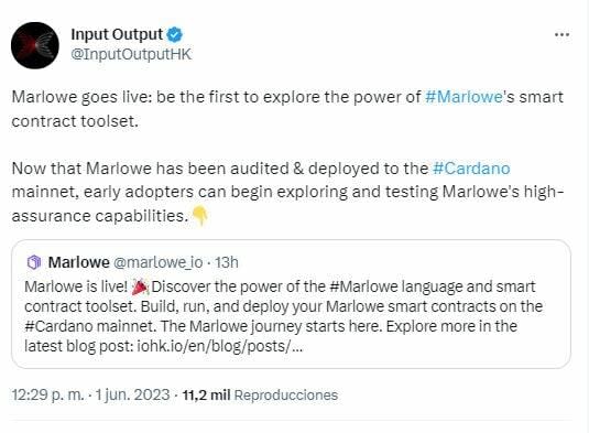 Marlowe, las nuevas herramientas de Cardano, ya están disponibles