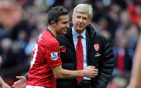 Robin van Persie was among those who left Arsenal to win trophies - Credit: Getty Images