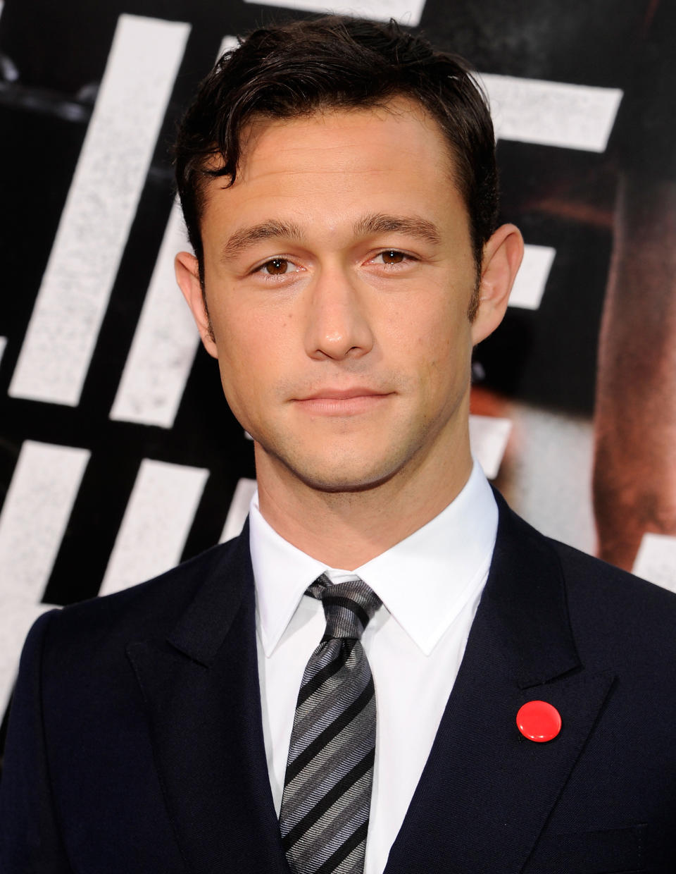 Actor Joseph Gordon-Levitt attends the world premiere of "Premium Rush" at the Regal Union Square Theaters on Wednesday Aug. 22, 2012 in New York. (Photo by Evan Agostini/Invision/AP)