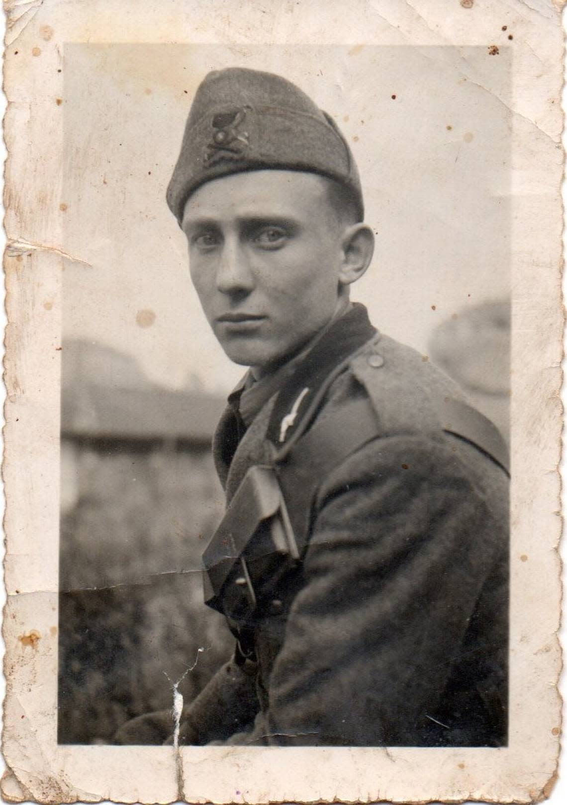 Italian soldier Aldo Arrighi during World War II. Andrea Franzoni