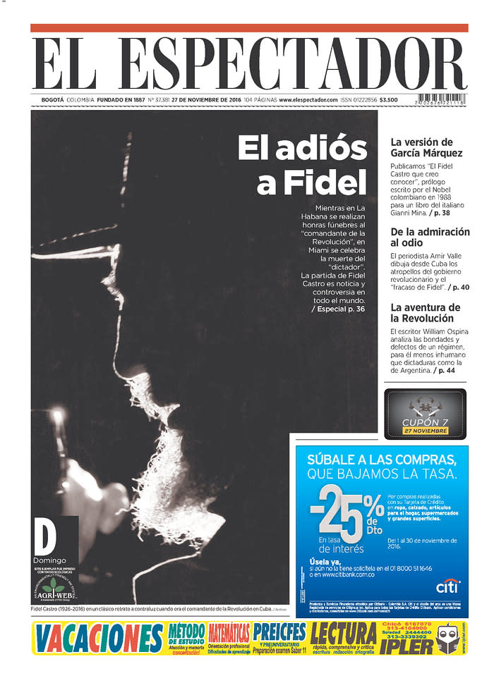 El Adios a Fidel