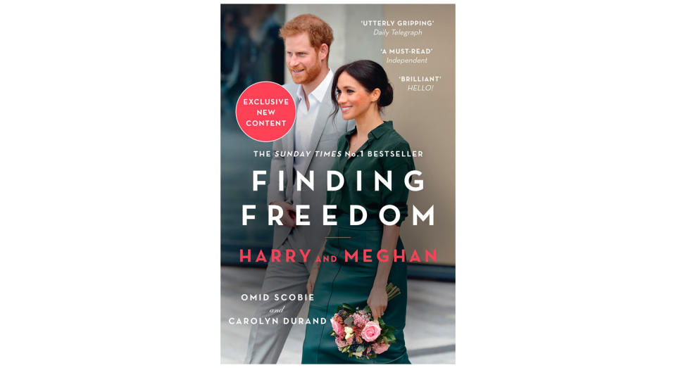 Omid Scobie's first book Finding Freedom – written with Carolyn Durand – was released in 2021. (Amazon)