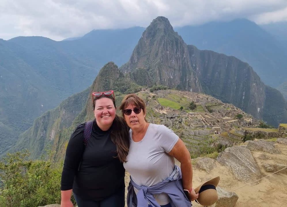 I travel with my mom and dad, who are in their late 50s and early 60s, multiple times each year, most recently hiking Machu Picchu with my mom. (Photo: Megan duBois)