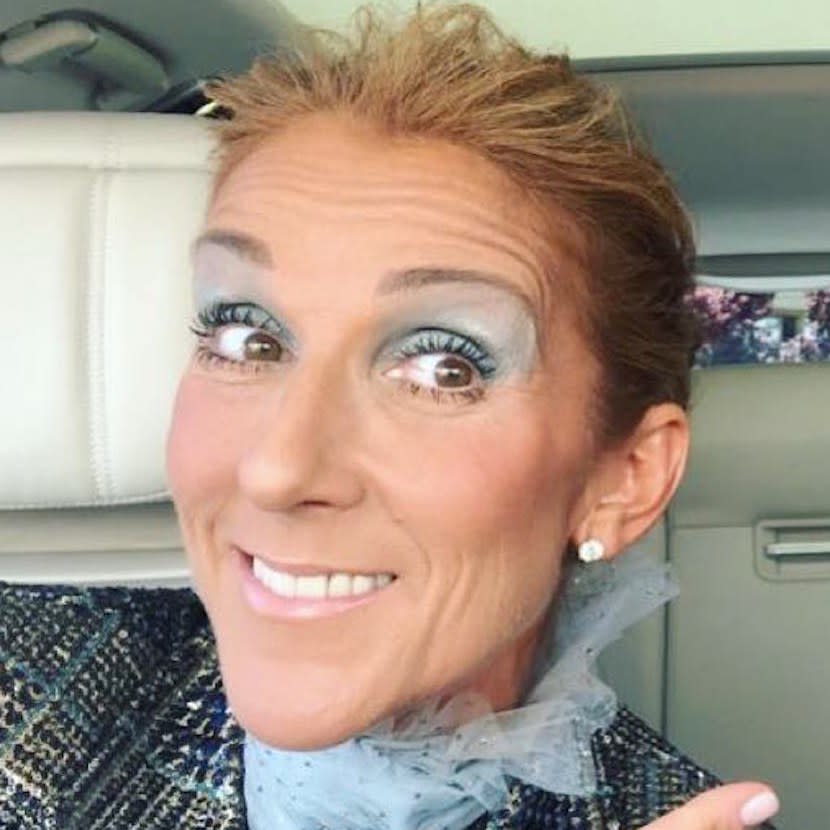 Celine Dion: Icy Pastels