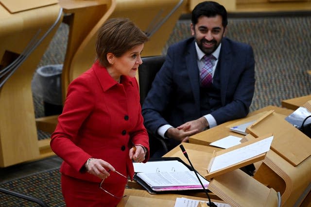 Nicola Sturgeon and Humza Yousaf