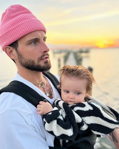 <p>Nico Tortorella/Instagram</p> Nico Tortorella and daughter Kilmer