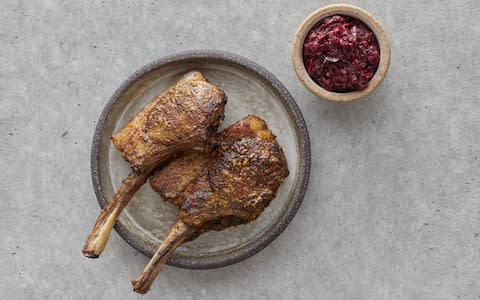 Jaffra spiced lamb chops - Credit: John Neate