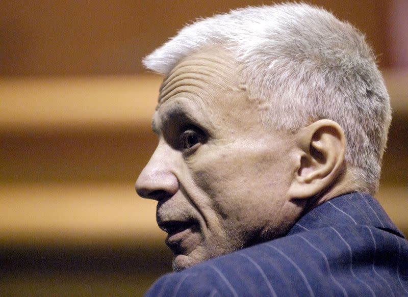 FILE PHOTO: Actor Robert Blake sits through day six of his preliminary hearing at the Van Nuys, California Courthouse