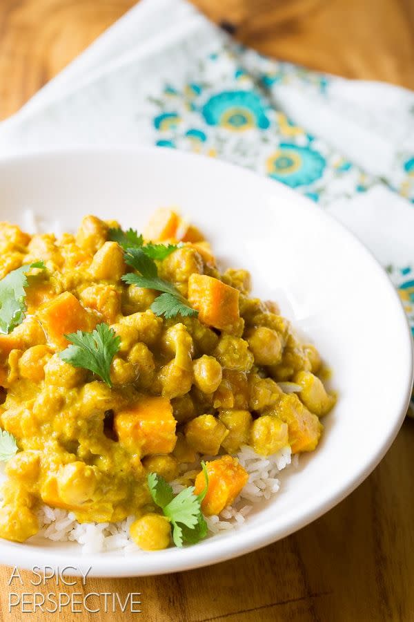 Crock-Pot Chickpea Curry Recipe