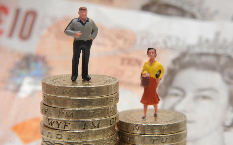 The gender pay gap is perpetuated by teenage girls who want jobs that pay less, a major study has found  - PA