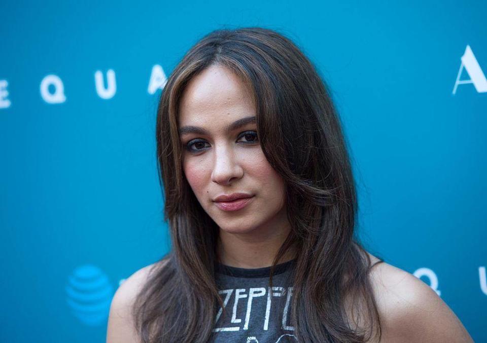Aurora Perrineau claims she was raped by writer and producer Murray Miller when she was 17. Miller 'categorically denies' the accusation (Getty)
