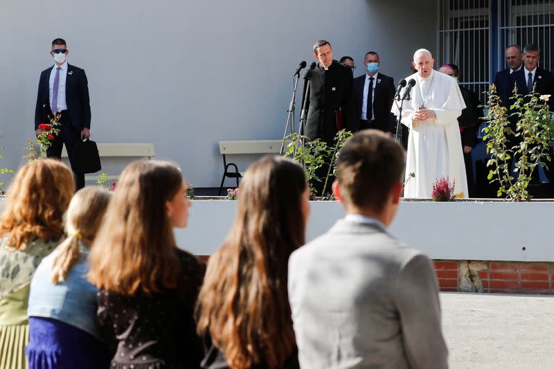 Pope Francis visits Slovakia