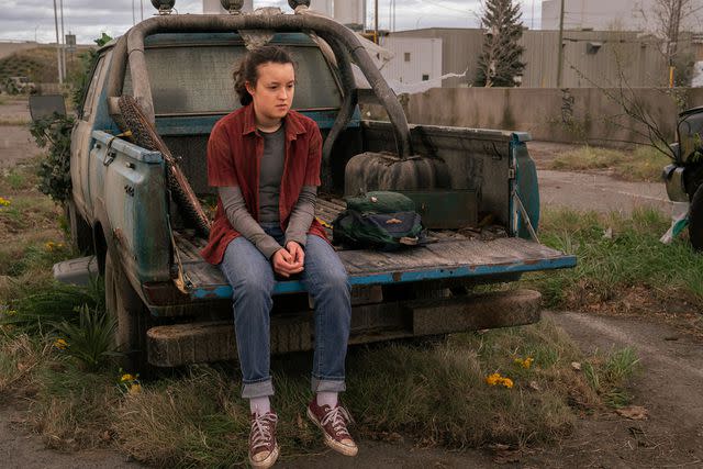 <p>Liane Hentscher/HBO</p> Bella Ramsey on 'The Last of Us'